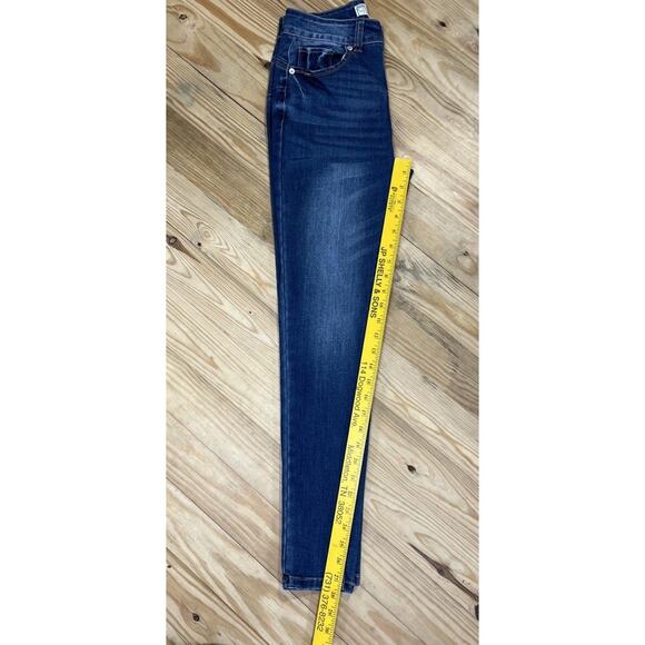 Wax Jeans Butt I love you Women Sz 5 27 Skinny Denim Mid Rise Stretch - Picture 5 of 5